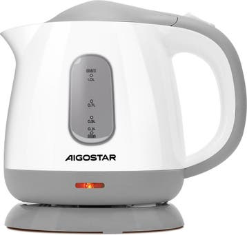 Waterkoker - Elektrish - 1L - 1100W - Wit •, Verzenden