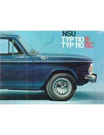 1968 NSU TYP 110 S / SC BROCHURE FRANS, Ophalen of Verzenden, Nieuw