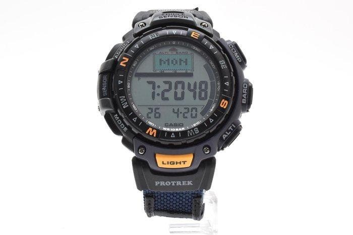 Casio - Pro Trek Digital Outdoor Watch - Sans prix de, Handtassen en Accessoires, Horloges | Heren
