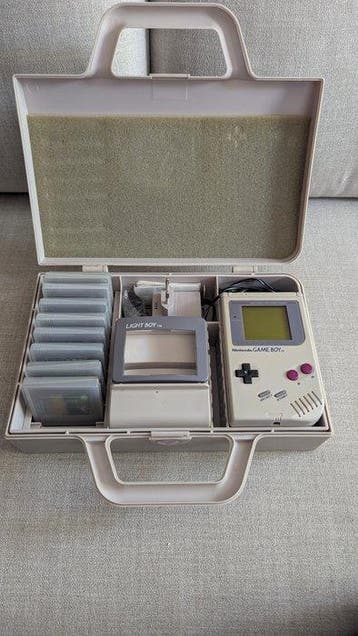 Nintendo - Gameboy Classic - Mallette GB-80, Accessoires & 8, Nieuw