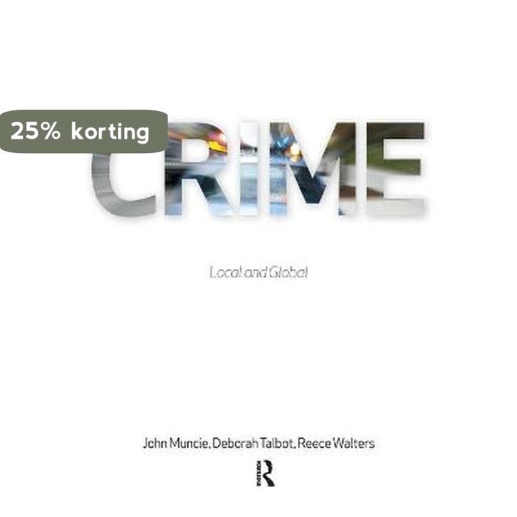 Crime 9781843925163 John Muncie, Boeken, Taal | Engels, Zo goed als nieuw, Verzenden