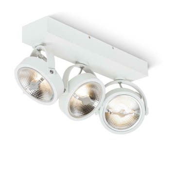 LED Opbouw spot Drie Dubbel Dimbaar Wit Incl. LED Dim to, Huis en Inrichting, Lampen | Spots, Verzenden, Nieuw