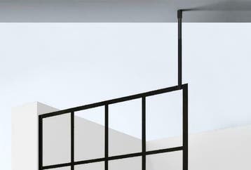 Plafond stabilisatie stang Zwart, Ophalen of Verzenden