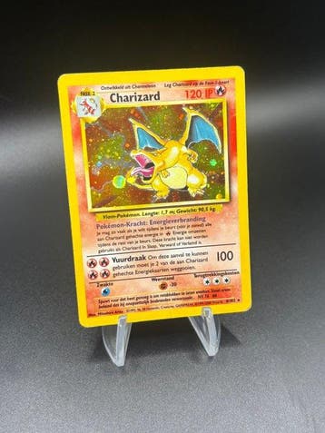 Pokémon - 1 Card - Charizard 4/102 Foil - WOTC - Base set, Nieuw