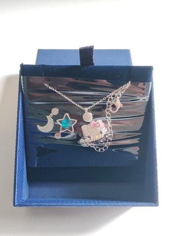 Swarovski - Beeldje - Hello Kitty crystal pendant necklace -
