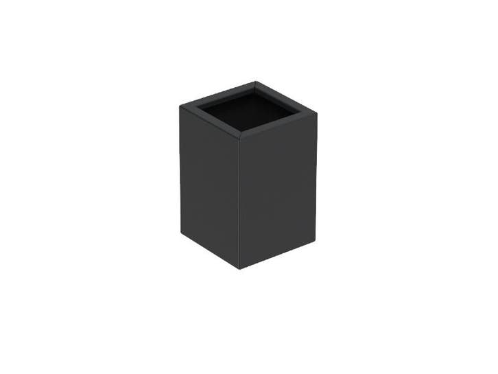Aluminium plantenbak 40x40x60cm - Met bodem, Tuin en Terras, Bloembakken en Plantenbakken, 60 cm of meer, Minder dan 60 cm, Tuin