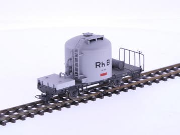 Schaal H0m Bemo 2259-108 silowagon Uce 8028 van de RhB #P235, Ophalen of Verzenden, Wagon