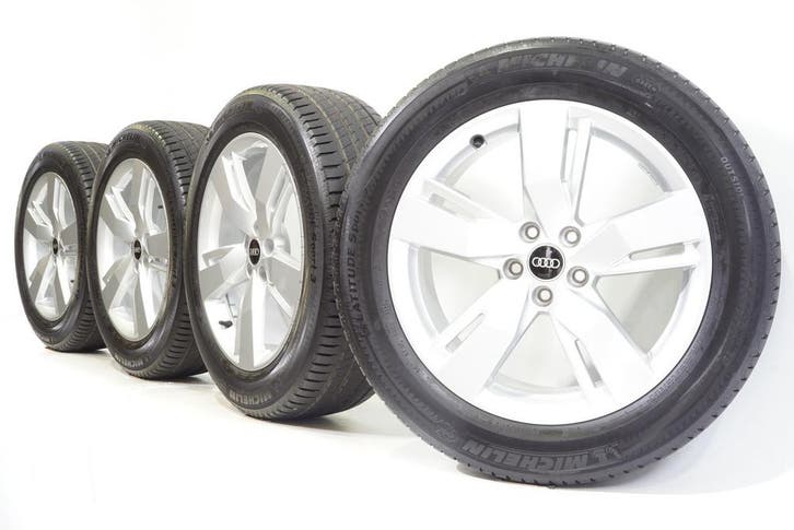 Audi Q5 SQ5 19 inch velgen + Zomerbanden Michelin Origineel, Autos : Pièces & Accessoires, Pneus & Jantes, Enlèvement ou Envoi