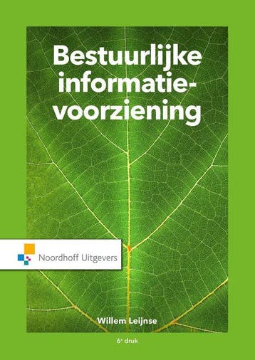 dropship Bestuurlijke informatievoorziening / Vast Boek /, Verzenden, Zo goed als nieuw, Willem Leijnse