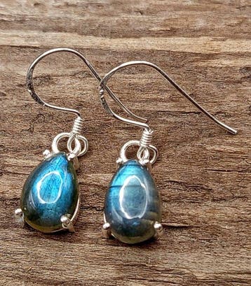 Pièce Unique - Paire de boucles doreilles en argent 925, Collections