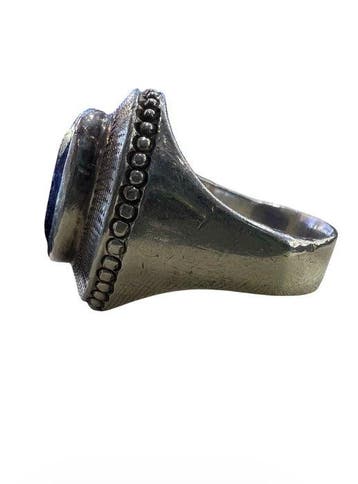 Sans prix de réserve - Bague Argent - Bague en saphir, Handtassen en Accessoires, Ringen, Nieuw