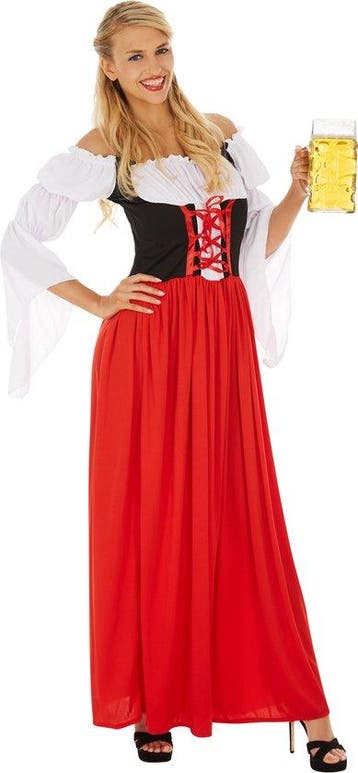 2dekans | Dressforfun Dameskostuum feestelijke Dirndl Resi, Ophalen of Verzenden