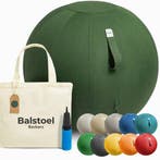 2dekans | Backerz Zitbal 65 CM - Zitballen met Hoes Linnen -, Ophalen of Verzenden, Nieuw