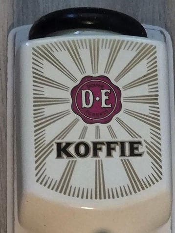 Douwe Egberts - Moulin à café - Céramique, Verre, Métal - En