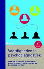 Vaardigheden in psychodiagnostiek 9789058756015, Verzenden, Zo goed als nieuw, Manon de Jonge