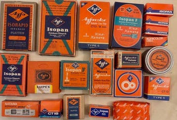 Agfa Negativfilme und Zubehör, neu aus alten Bestand ca.., Nieuw