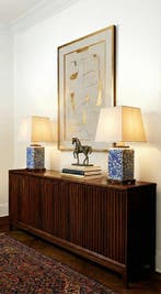 Ralph Lauren Home - Lampe de table (2) - Porcelaine, Bois -