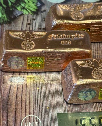 1555 Gramm - Koper - Edelmetalle Deutschland - Verzegeld met