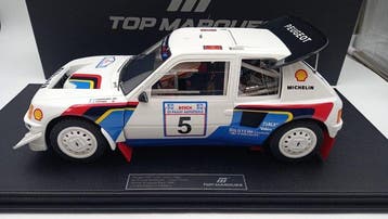 Top Marques 1:12 - Voiture miniature - Peugeot 205 Turbo 16, Hobby en Vrije tijd, Nieuw