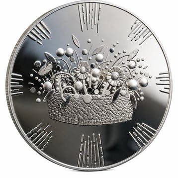 Letland. 5 Euro 2026 Bridal Crow Proof (Zonder
