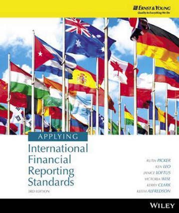 Applying International Financial Reporting Standards, Verzenden, Ruth Picker