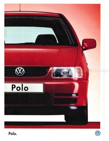1998 VOLKSWAGEN POLO BROCHURE NEDERLANDS, Ophalen of Verzenden, Nieuw