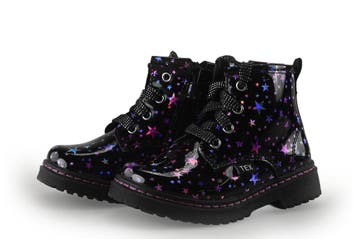 Puccetti Veterboots Meisjes in maat 23 Zwart, Kinderen en Baby's, Verzenden, Jongen of Meisje, Schoenen, Zo goed als nieuw
