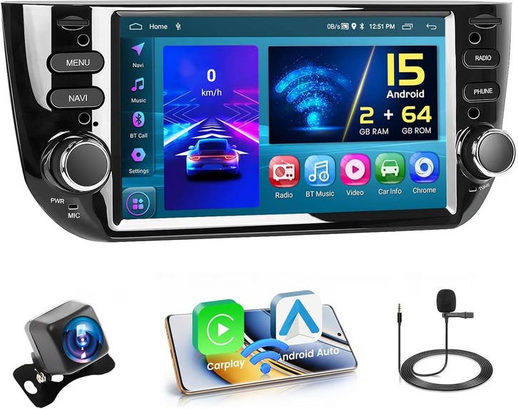 Fiat Linea Android Radio | Retour Deal | Nu 35% korting, Autos : Divers, Autoradios, Envoi