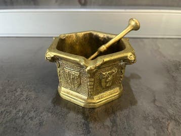 Max le Verrier - Max le Verrier - Gobelet - Bronze doré -