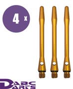 ABC Darts – Aluminium Geel – 3 sets (Dart Shafts), Sport en Fitness, Ophalen of Verzenden, Nieuw, Shafts