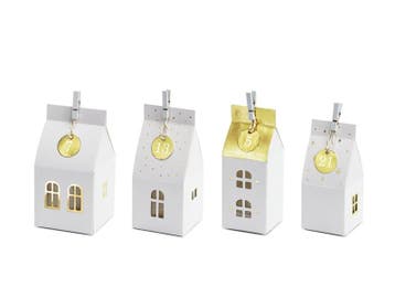 Adventkalender Huisjes Wit, Verzenden
