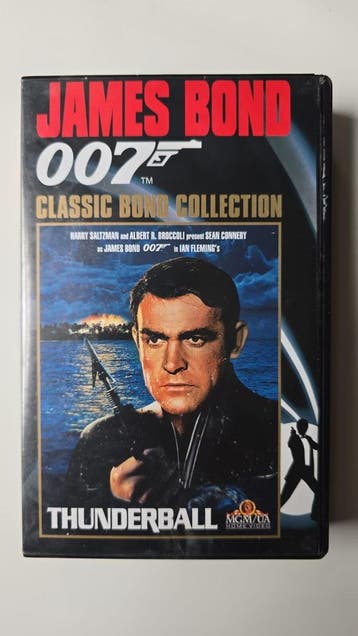 THUNDERBALL (VHS), Cd's en Dvd's, Gebruikt