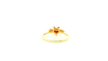 Zonder minimumprijs - Ring - 14 karaat Roségoud, 1,34 gram, Nieuw