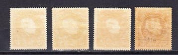 België 1929 - Serie van Koning Albert I MNH van uitstekende, Postzegels en Munten, Gestempeld