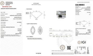 Sans prix de réserve - Bague de fiançailles - 14 carats Or