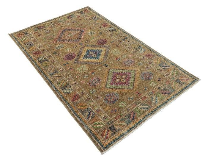 Kazak - Meisterstück - nieuw - Tapijt - 159 cm - 103 cm, Maison & Meubles, Ameublement | Tapis & Moquettes