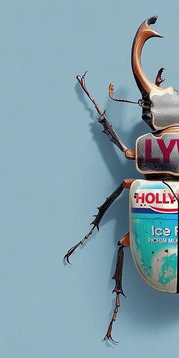 F2B - BeetleCan Hollywood 1I8, Antiek en Kunst, Kunst | Designobjecten