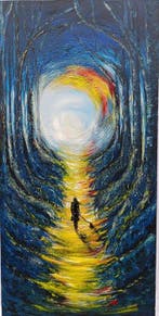 Olena Rybalchenko - Path of Ligh, Antiek en Kunst