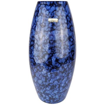 Scheurich 248-38 Keramikvase In Blau, West German Pottery, Verzenden, Gebruikt, Blauw