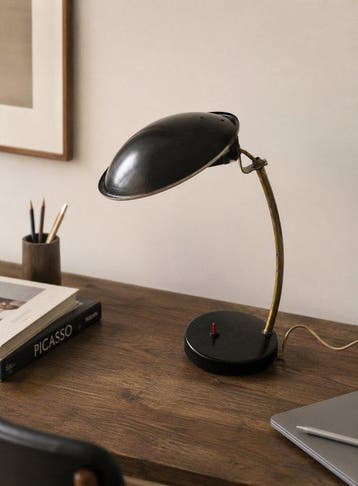 Christian Dell - Tafellamp - tafellamp / werkplaatslamp /