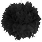 Pompon Zwart 30cm, Verzenden