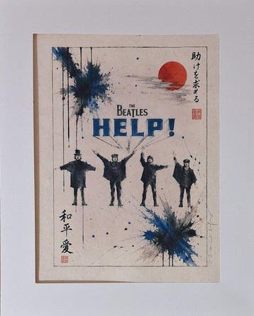 Emma Wildfang - Beatles - Help - Series -Anime Ukiyo –