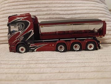 WSI Models 1:50 - Model vrachtwagen - Scania benne