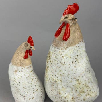 Anna Em - 2 Hens - hand made