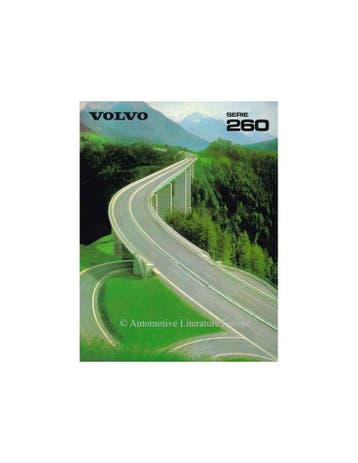 1980 VOLVO 260 SERIE BROCHURE NEDERLANDS, Ophalen of Verzenden