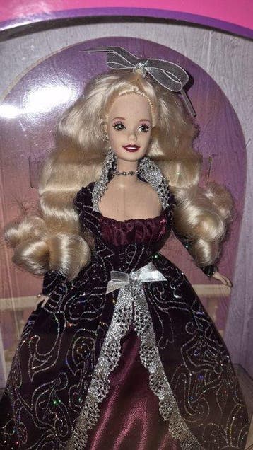 Mattel - Barbiepop Lotto Barbie Winter Fantasy , Abito Petal