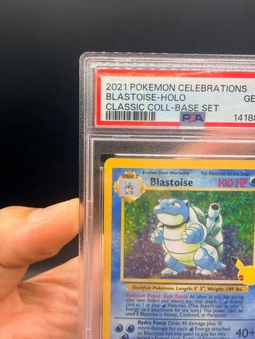 Pokémon - 1 Graded card - Blastoise 2/102 Foil, Promo card,