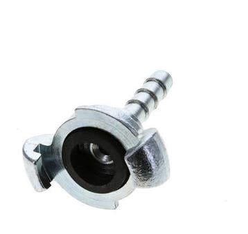 Gietijzer DN 5.5 DIN 3489 Compressor Klauwkoppeling met 10, Verzenden