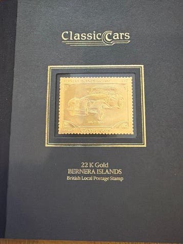 Îles Bernea. Gold medal MG TF 1955, , 1/50 Oz (.917) (Sans