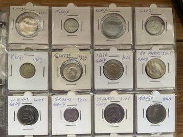 Europa. Verzameling van ca. 510 munten in 2 albums met o.a.